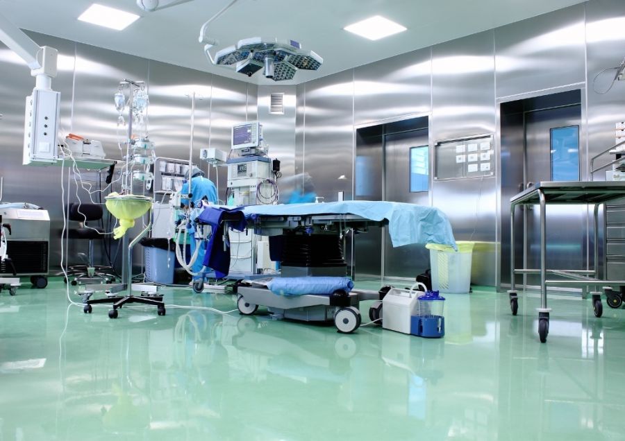 ADEXTE; the stainless steel in operating theatre - operating suite